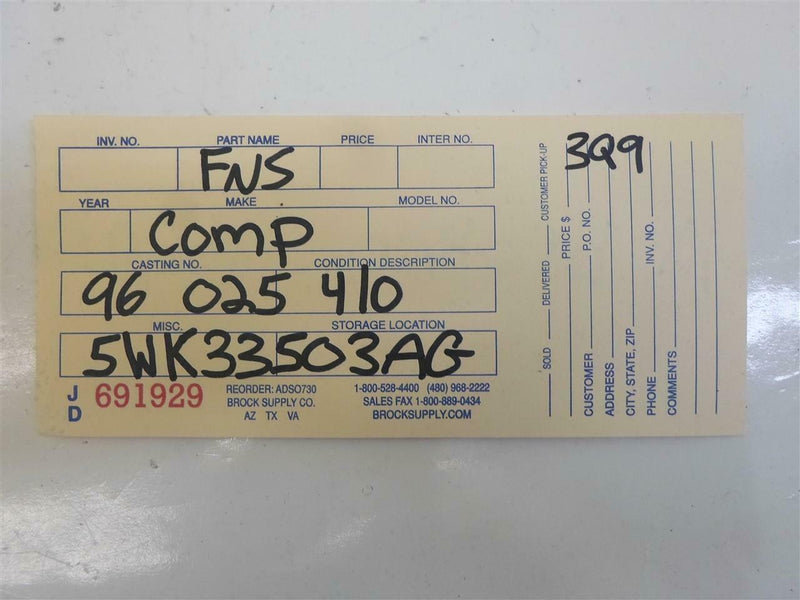 Transmission Control Module TCM TCU BMW 330I 2002 7521759