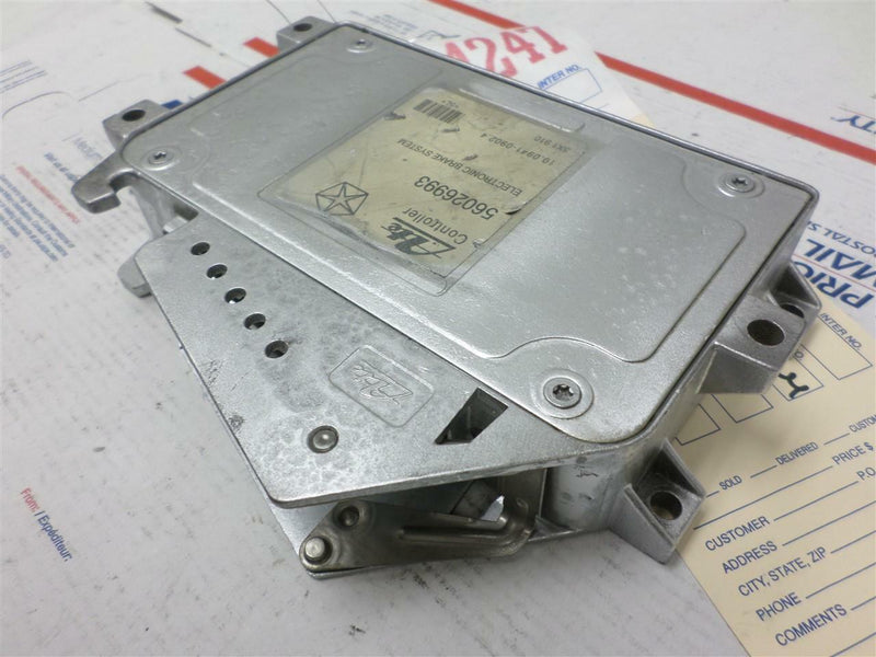 ABS Control Module Jeep Wrangler 1992 1993 1994 1995 56026993