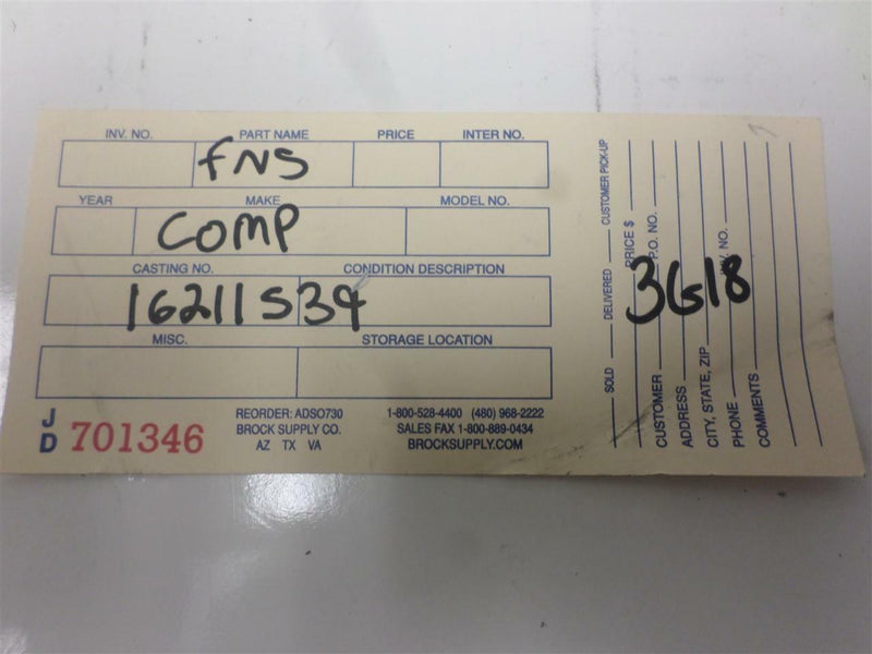 OEM Engine Computer Programmed Plug&Play Chevrolet Corsica 1996 16211539 ECU ECM