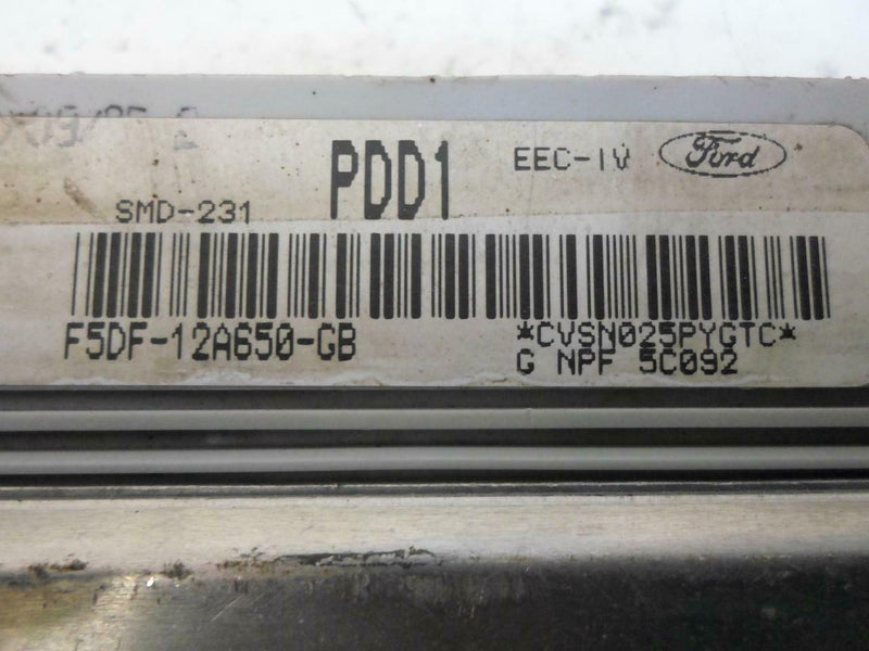 OEM Engine Computer Ford Taurus 1995 F5Df-12A650-Gb Pdd1 ECM PCM ECU