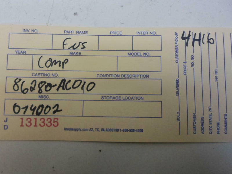 OEM Amp Amplifier Toyota Avalon 1995 1996 1997 1998 1999 86280-Ac010