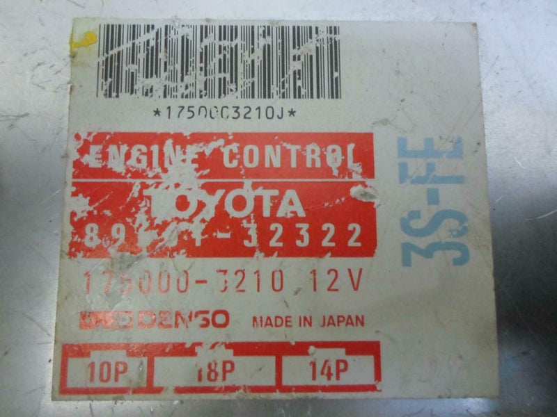 OEM Engine Computer Programmed Plug&Play Toyota Camry 1990 89661-32322 Mt PCM