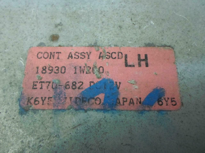 Cruise Control Module Infiniti Qx4 1987 1998 1999 18930-1W200