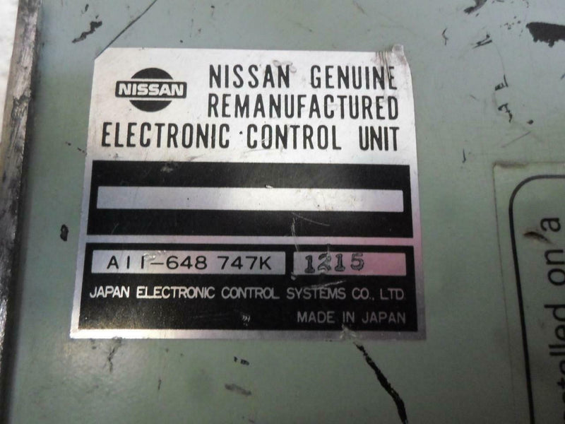 OEM Engine Computer Nissan 200Sx 1983 A11-648 747K PCM ECM ECU