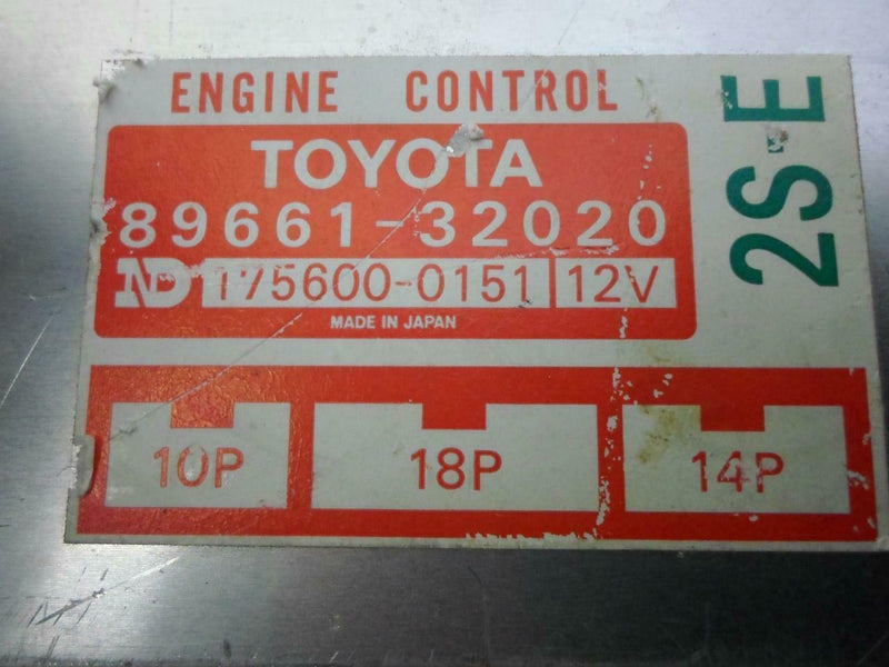 OEM Engine Computer Toyota Camry 1986 89661-32020 ECM PCM ECU