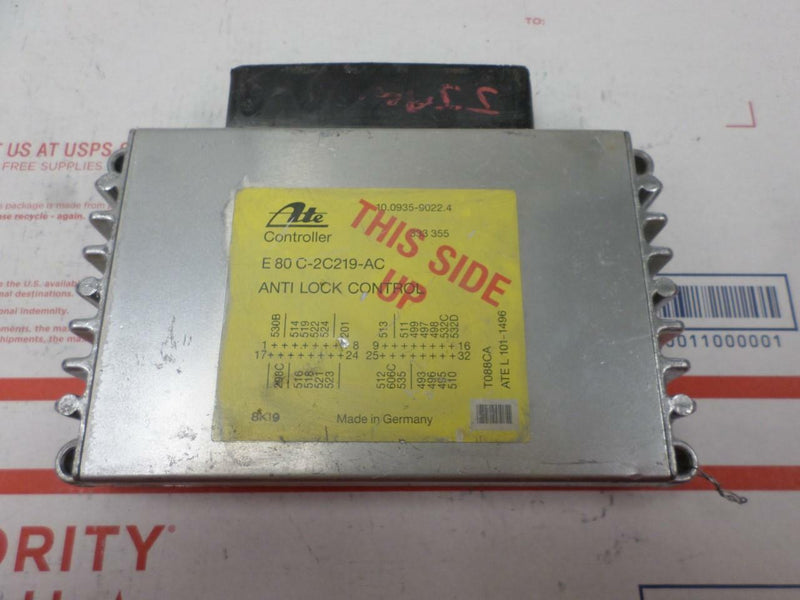 ABS Control Module Lincoln Continental 1988 1989 E80C-2C219-Ac 3.8L V6