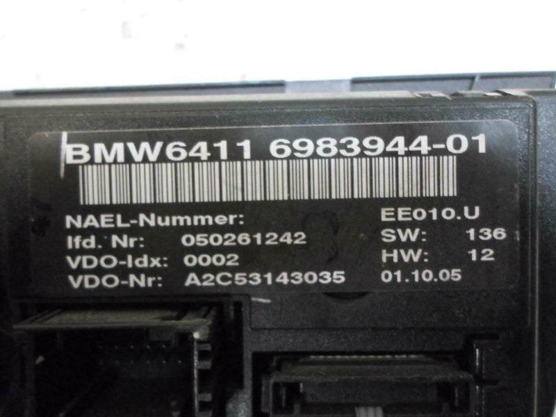 OEM Climate Control for 2006, 2007, 2008 BMW 3-Series – 6411 6983944