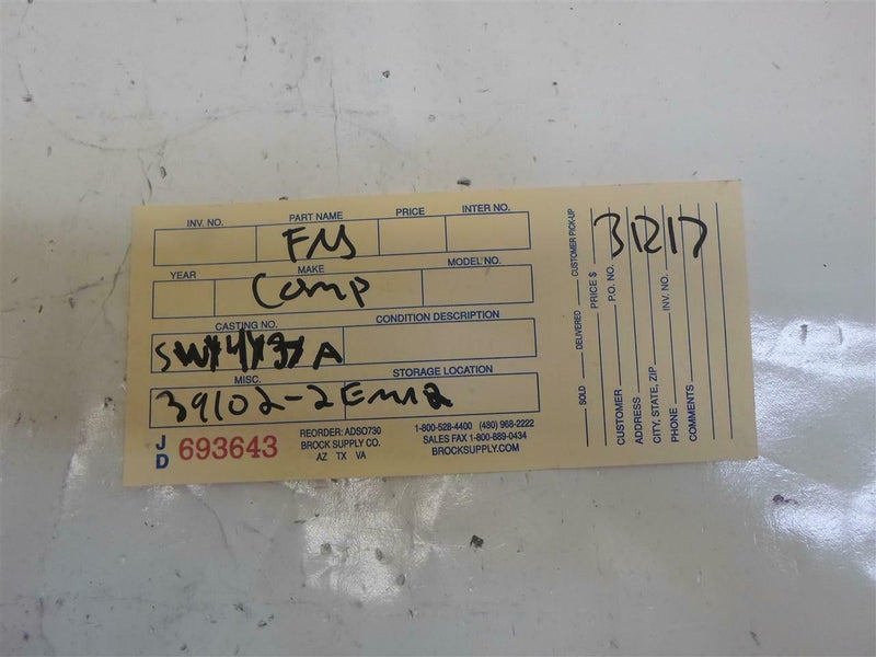 OEM Engine Computer for 2011, 2012, 2013 Hyundai Elantra 1.8L – 39103-2EMN2