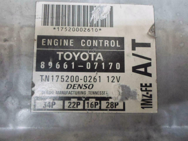 OEM Engine Computer Programmed Plug&Play Toyota Avalon 1998 89661-07170 PCM ECM