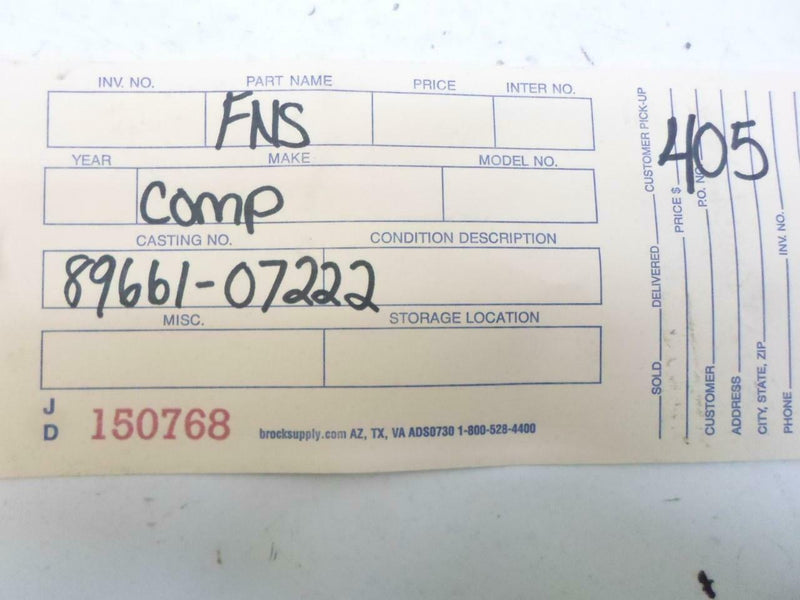 OEM Engine Computer Programmed Plug&Play Toyota Avalon 1999 89661-07222 ECM PCM