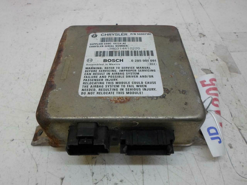 Airbag Control Module Dodge 1500 Van 1995 56007181