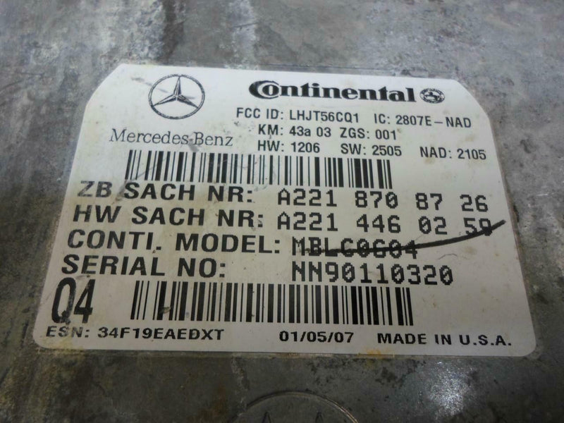 Communication Control Module for 2007 Mercedes-Benz C-Class – 221 870 87 26