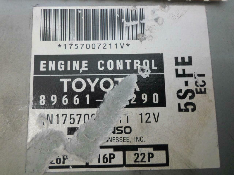 OEM Engine Computer Toyota Camry 1996 Tn175700-7211 PCM ECM ECU