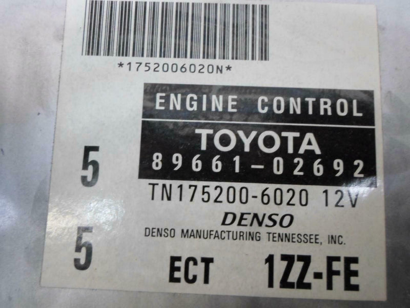 OEM Engine Computer Programmed Plug&Play Toyota Corolla 2000 89661-02692 At ECM