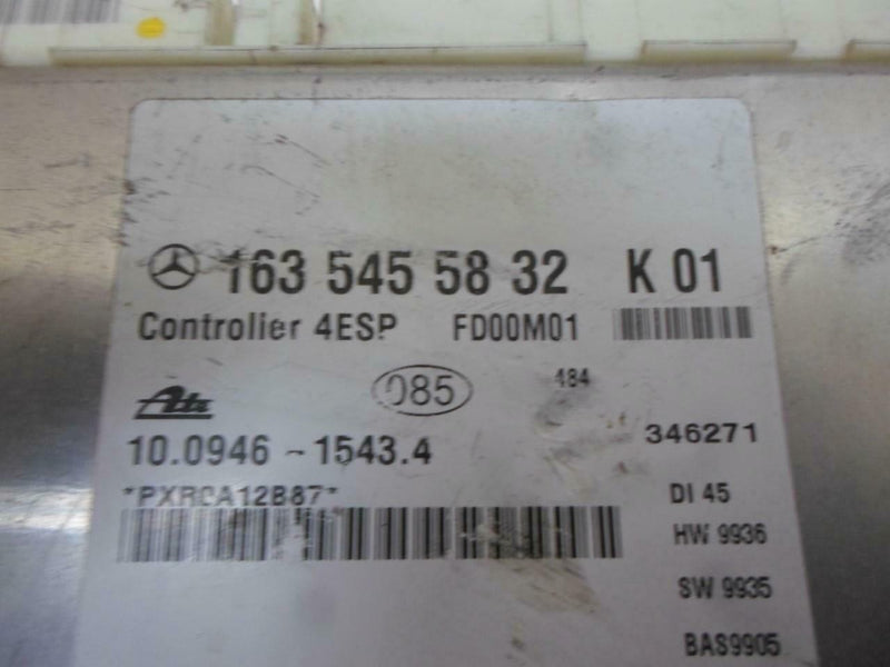 Transfer Case Control Module Mercedes-Benz W163 ML-Class 2000 1635455832