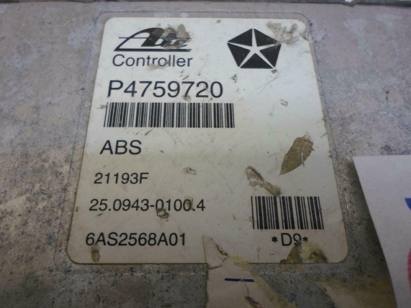 ABS Control Module Chrysler Concorde 1995 1996 1997 4759720