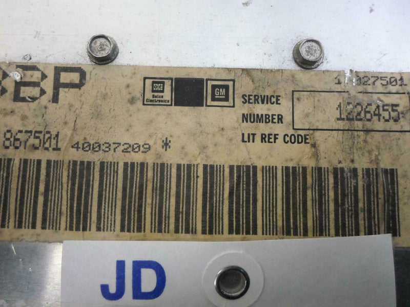 OEM Engine Computer Chevrolet Impala 1984 1226455 ECM PCM ECU