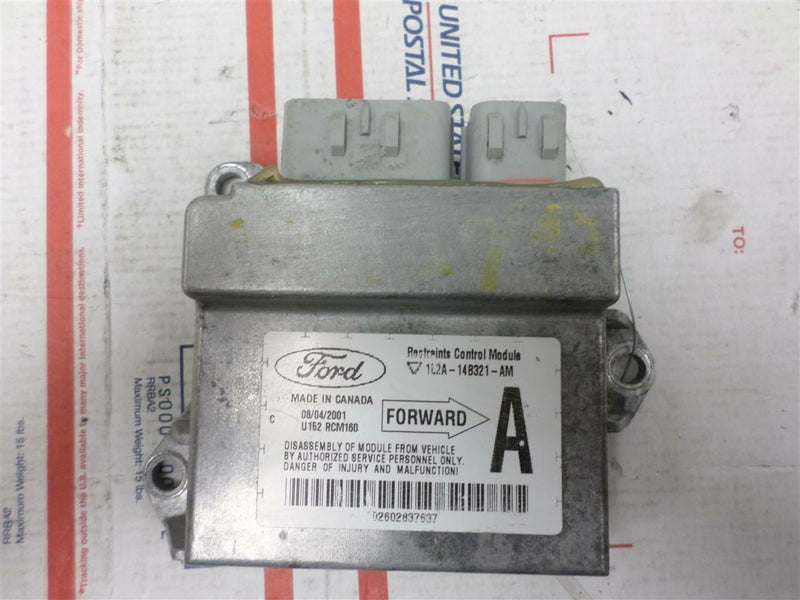 Airbag Control Module Ford Explorer 2002 1L2A-14B321-Am