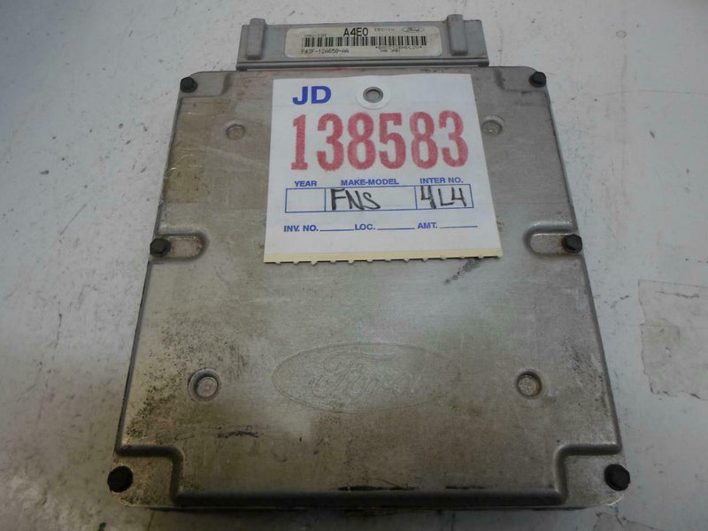 OEM Engine Computer Ford Tempo 1994 F43F-12A650-Aa A4E0 2.3L At ECM PCM ECU