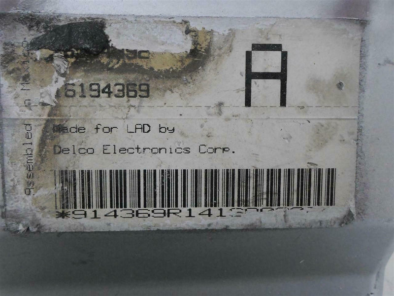 ABS Control Module Chevrolet Corsica 1994 16184392