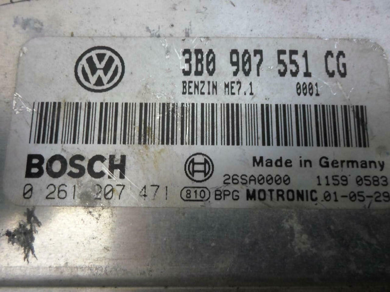 OEM Engine Computer Volkswagen Passat 2002 3B0907551Cg ECM PCM ECU