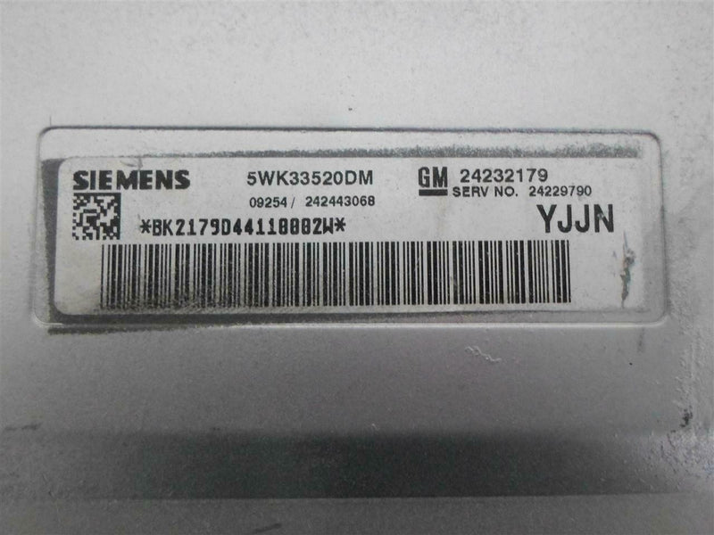 Transmission Computer TCM TCU Programmed Cadillac SRX 2004 2005 2006 24229790