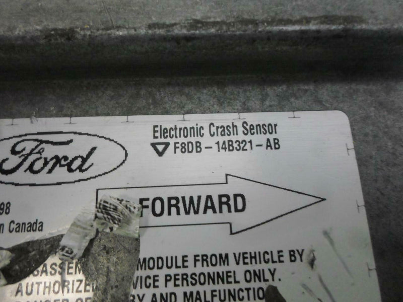 Airbag Control Module Ford Taurus 1998 1999 F8Db-14B321-Ab