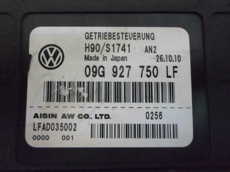 Transmission Control Module TCM TCU Volkswagen Jetta 2011 2012 2013 2014 09G927750Lf
