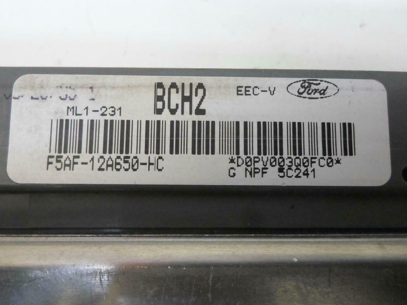 OEM Engine Computer Programmed/Updated Lincoln Town Car 1995 F5Af-12A650-Hc Bch2 ECM