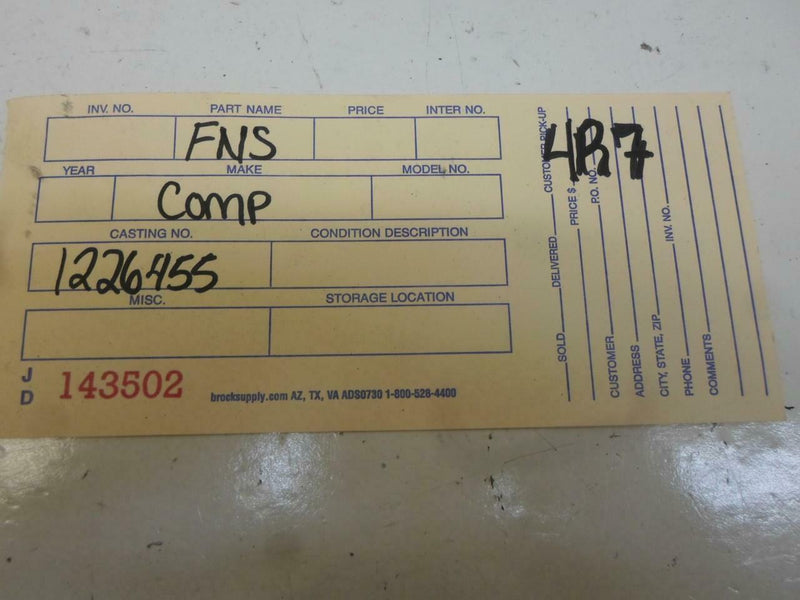 OEM Engine Computer Chevrolet Impala 1984 1226455 PCM ECM ECU