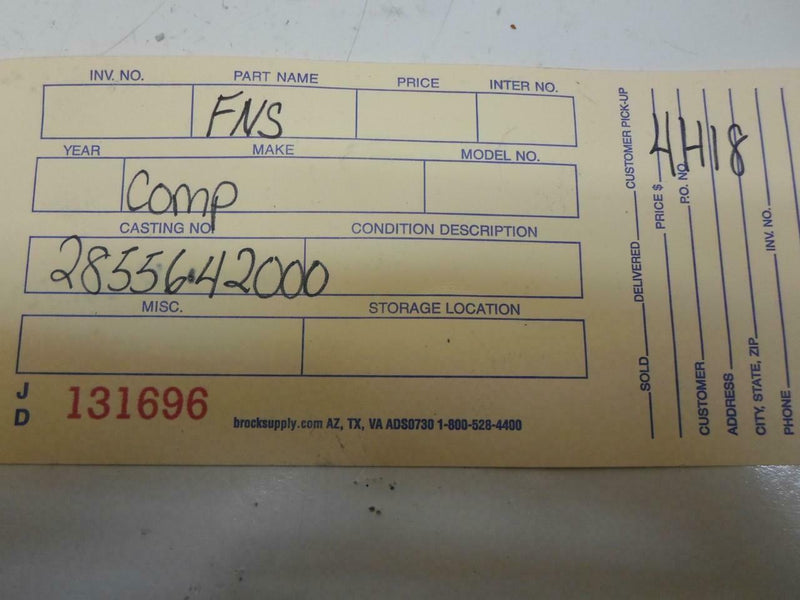 Airbag Control Module Nissan Altima 1997 2855642U00
