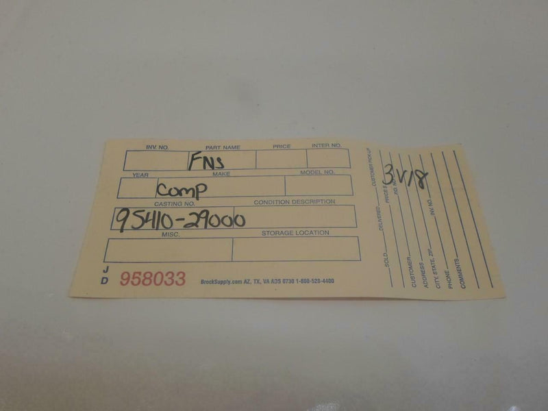 Theft-Locking Control Module Hyundai Elantra 1996 1997 1998 1999 95410-29000