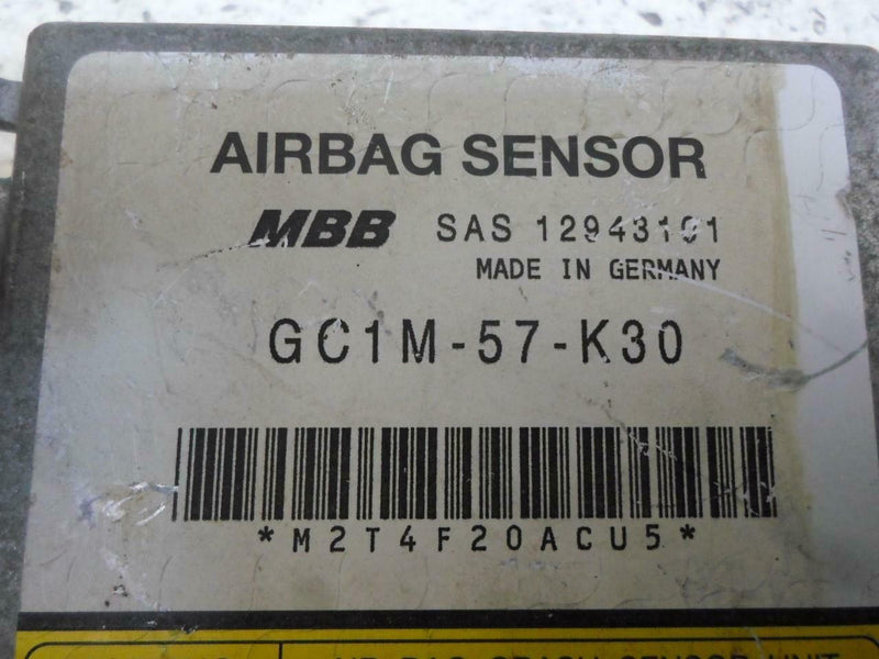 Airbag Control Module Mazda 626 1995 1996 1997 Gc1M57K30