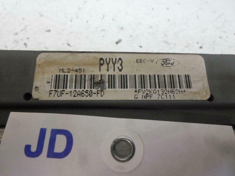 OEM Engine Computer Ford E250 Van 1997 F7Uf-12A650-Fd Pyy3 4.2L ECM PCM ECU