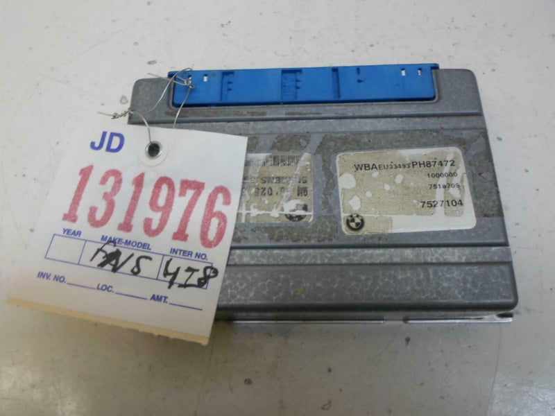Transmission Control Module TCM TCU BMW 325I 2003 7527104