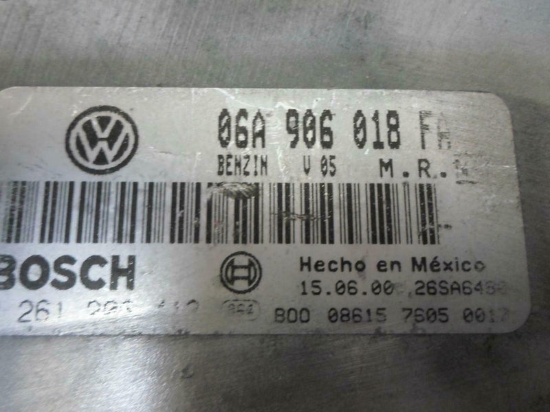 OEM Engine Computer Programmed Plug&Play Volkswagen Jetta 2000 2001 06A906018Fa