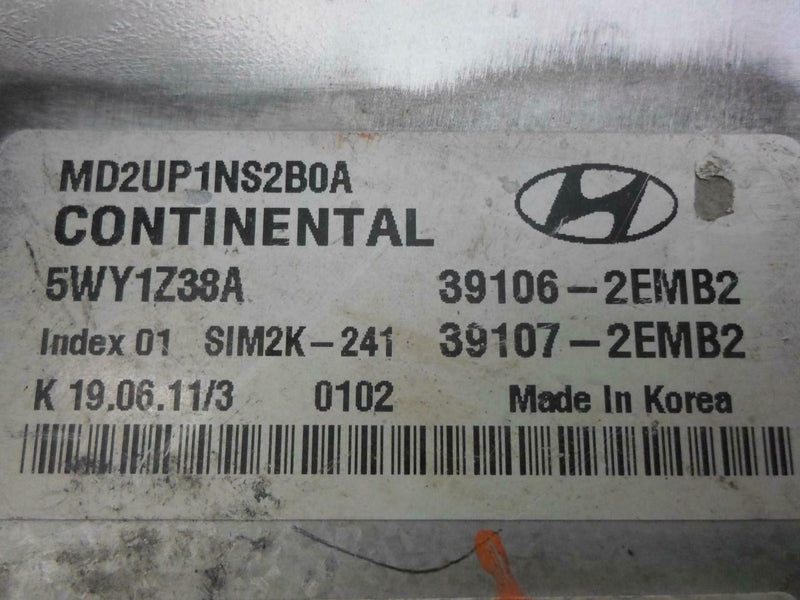 OEM Engine Computer Hyundai Elantra 2011 2012 2013 39107-2Emb2 39106-2Emb2 1.8L ECM