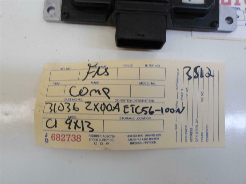 Transmission Control Module TCM TCU Nissan Altima 2010 31036 Zx00A