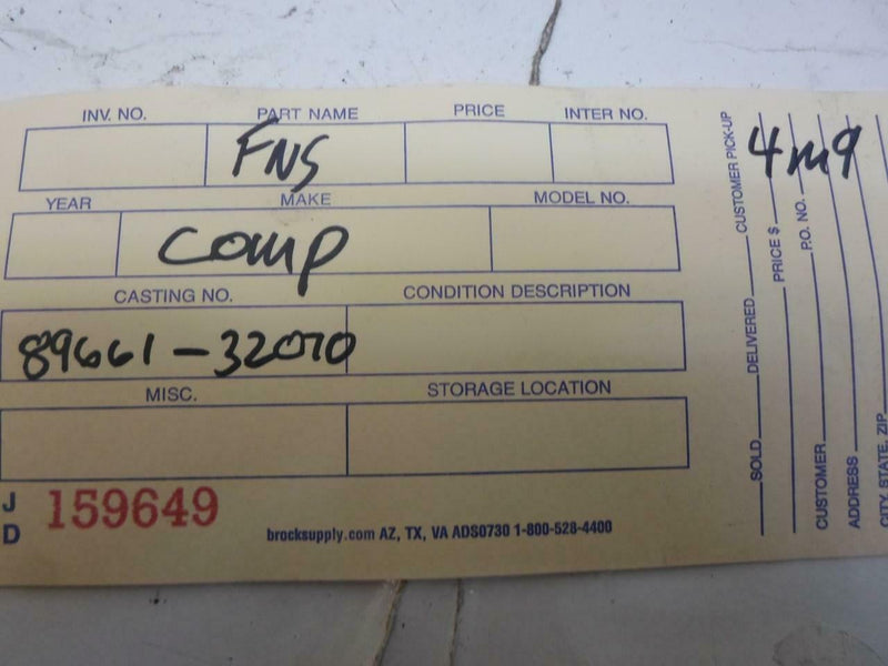 OEM Engine Computer Toyota Camry 1987 89661-32070 PCM ECM ECU