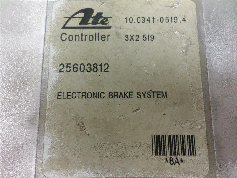 ABS Control Module Oldsmobile Ninety Eight 1994 1995 25603812