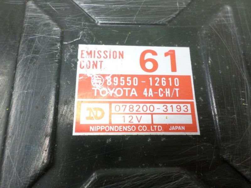 OEM Engine Computer Toyota Corolla 1981 1982 89550-12610 Emissions ECU ECM