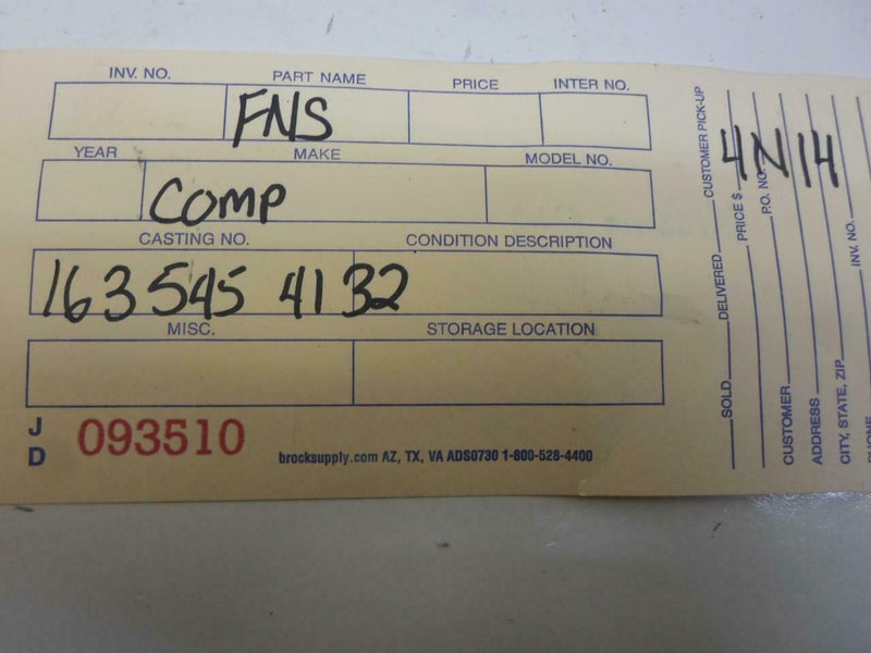 ABS Control Module Mercedes-Benz W163 1999 1635454132
