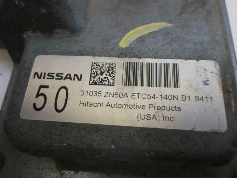 Transmission Control Module TCM TCU Nissan Altima 2009 31036 Zn50A 2.5L