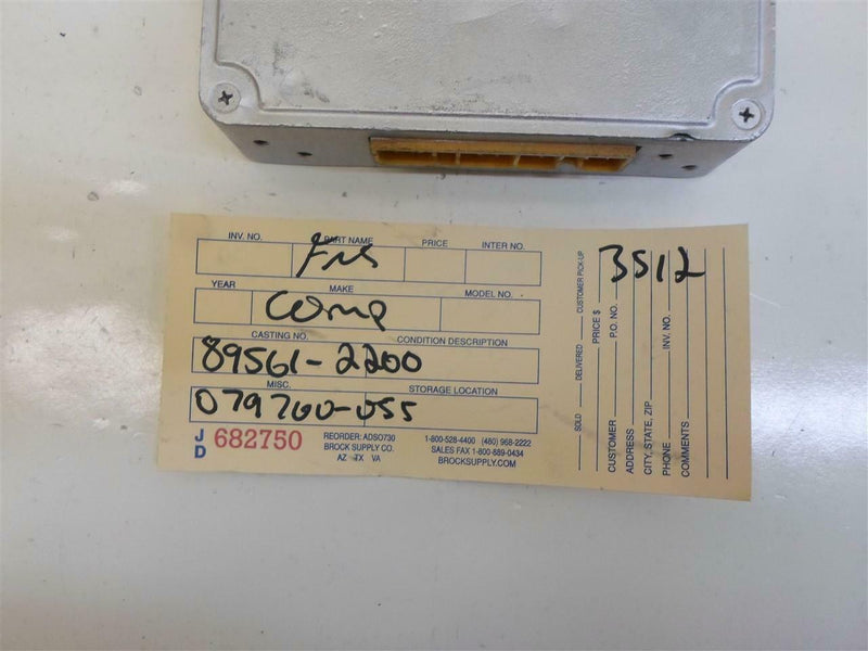 OEM Engine Computer Toyota Cressida 1982 89561-22060 ECM PCM ECU