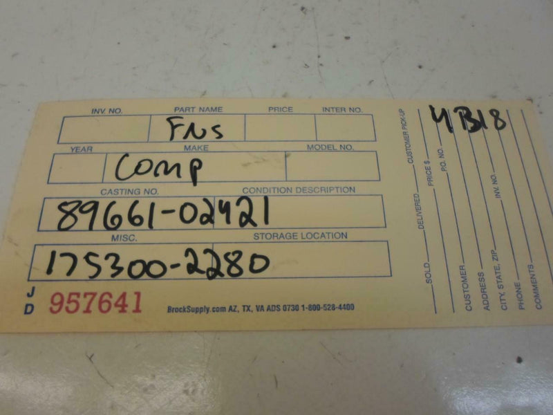 OEM Engine Computer Programmed Plug&Play Toyota Corolla 1998 89661-02421 At PCM