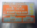 OEM Engine Computer Programmed Plug&Play Toyota Celica 1991 1992 1993 89661-2B130