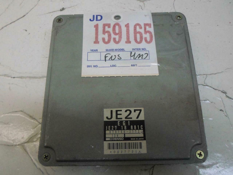 OEM Engine Computer Mazda 929 1990 1991 Je27 18 881C ECM ECU PCM