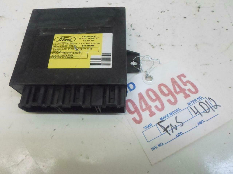 Theft-Locking Control Module for 2001 Ford Focus – 98AG15K600KC