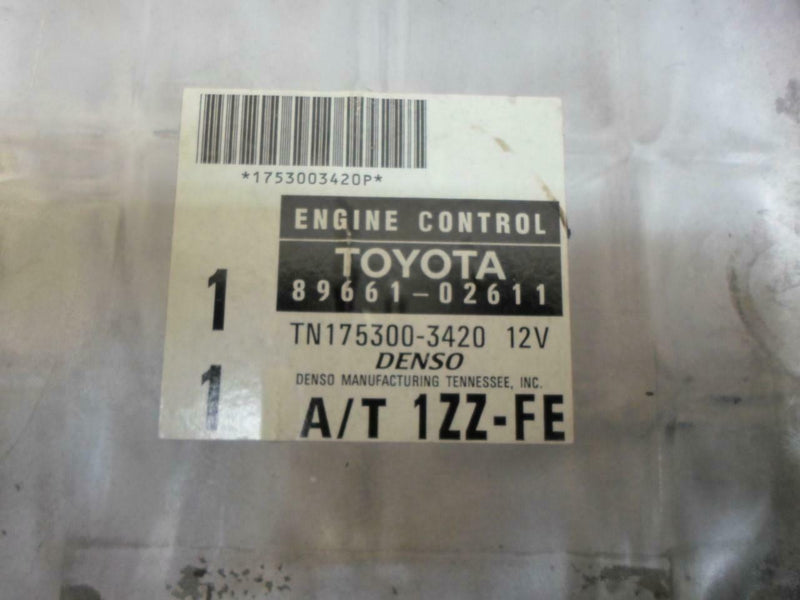 OEM Engine Computer Programmed Plug&Play Toyota Corolla 1999 2000 89661-02611 PCM