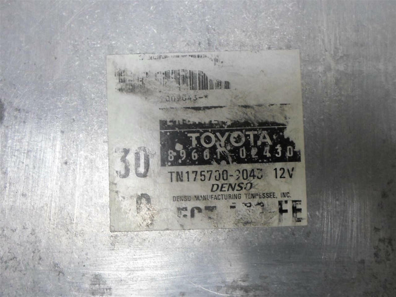 OEM Engine Computer Programmed Plug&Play Toyota Corolla 1998 89661-02430 PCM ECM